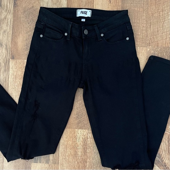 Paige denim Verdugo Jeans Ultra Skinny Stretch Ankle Jeans ASO Meghan Markal - Picture 3 of 10